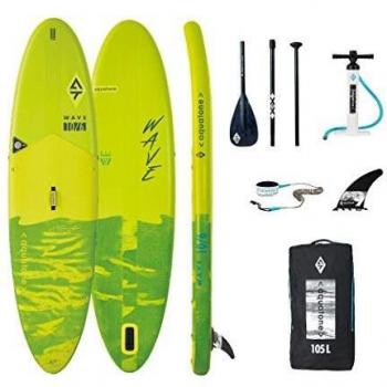 Conjunto de Paddle Surf Hinchable Aquatone Wave 10'6''