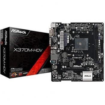 Asrock x370m-hdv mainboard sockel am4