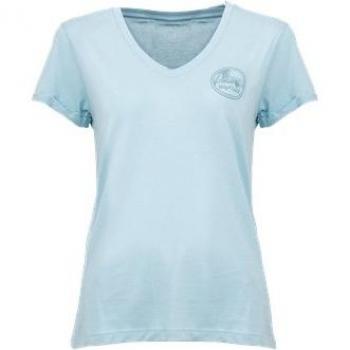Camiseta de Manga Corta Mujer Rip Curl Re-entry Azul claro