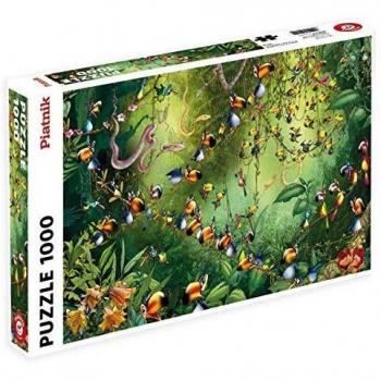 Puzzle Piatnik 1000 Piezas - Tucanes en la Selva