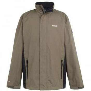 Regatta Men's Lightweight Waterproof Jacket Matt 4XL Crocodile Black