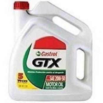 Castrol 14C1CC GTX 20W50 A3/B3 Aceite, 5 litros
