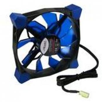Ventilador de PC CobaNitrox N-120-B con LED Azul, 120x120x25 mm, 12V, bajo ruido (19 dB)