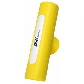 Silver sanz cargadores dsk - Cargador power bank dsk powerstick 2600mah amarillo
