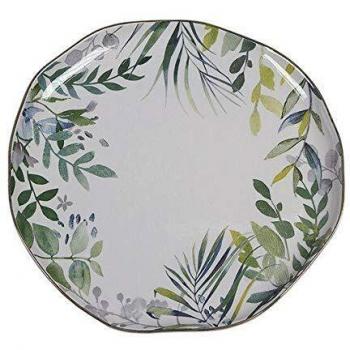 Bigbuy Cooking S0111276 Plato Llano Amazonia Porcelana, 26 x 26 x 2 cm