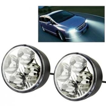 Ultra-Delgado Blanco Impermeable Llevó Las Luces De Circulación Diurna, 12V Dc