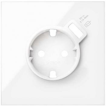 Kit frontal Simon 10020109-130 con 1 elemento base y cargador USB