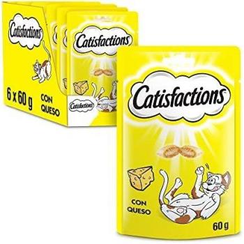 Galletas Catisfactions de Queso para Gato y Gatito 60g