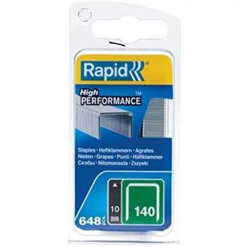 Grapas de acero galvanizado de 140/10 mm con 650 unidades