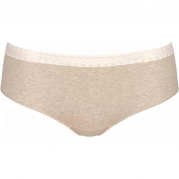 Braga Hipster Sloggi GO Ribbed con Encaje (Pack de 2) - Algodón Ecológico