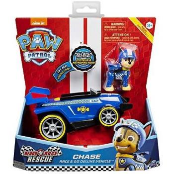 Bizak Patrulla Canina Vehiculo y figura Sonido Race & Go, multicolor