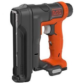BLACK+DECKER BDCT12N-XJ - Grapadora clavadora 12 V, acepta grapas 6-14 mm, clavos 12 y 15 mm