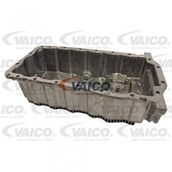 Cárter de aceite VAICO V10-1886 compatible con Audi, Seat, Skoda y Volkswagen (A3, Golf, Caddy, Touran)
