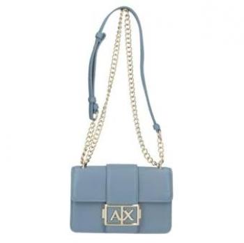 Armani Exchange Stylish Sky Blue Crossbody Bag for Women - One Size