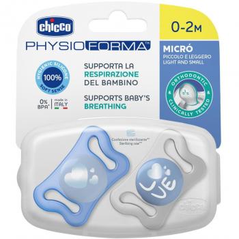 Chicco Chupete Micro Sil Azul 0-2m