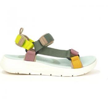Sandalias Yumas para mujer color verde modelo Zanzibar