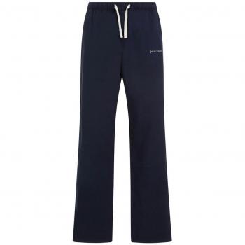 Palm Angels Men's Cotton Sweatpants in Blue | Size L | PMCA141S24FAB001 Color 4603