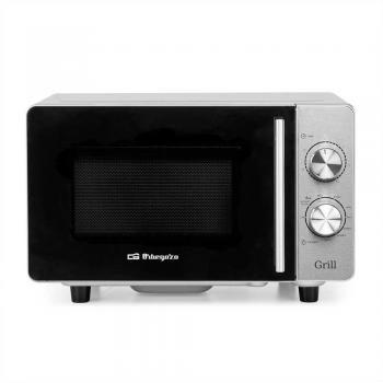 Microondas Orbegozo MIG2047CE 20L con Grill Inoxidable y Función Temporizador