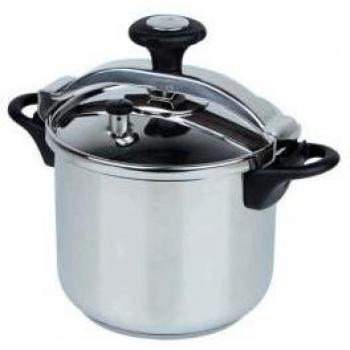 Orbegozo HPL 10070 Olla a Presión Clásica, Acero Inoxidable, 10 Litros, Diámetro 26 cm
