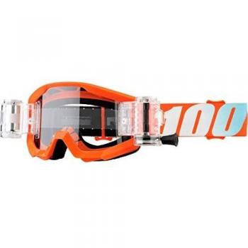 Inconnu 100% Strata Youth SVS máscara de Bicicleta de montaña Mixta Infantil, Color Naranja