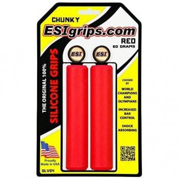 ESI Puños Chunky Color Rojo