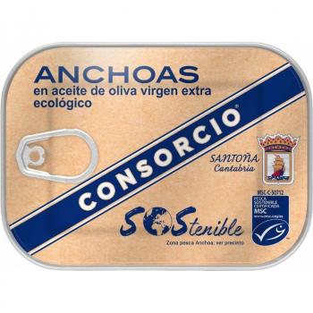 Pack x12 Consorcio Anchoas en Aceite de Oliva Virgen Extra 74g