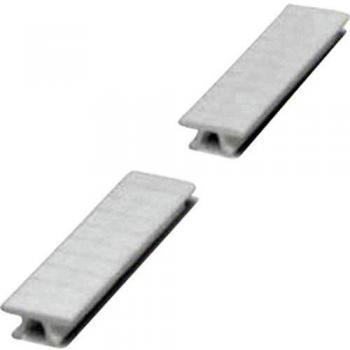 Tira de etiquetado plana ZBF 5/WH-100 blanca, 100 piezas, sin imprimir, compatible con plotter Cms-P1