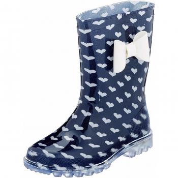 Be Only Amour Kid Flash, Botas de Agua para Niñas, Azul