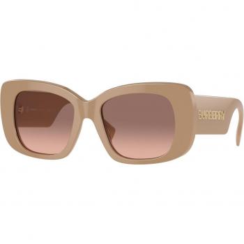 Burberry BE4410 399013 Women's Square Beige/Brown Sunglasses Size 52