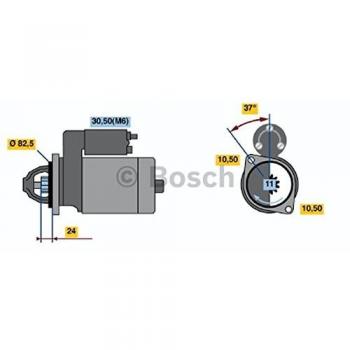 Motor de Arranque Bosch 986019860, tipo: motor de arranque, características: fabricado por Bosch, número de pieza 0 986 019 860