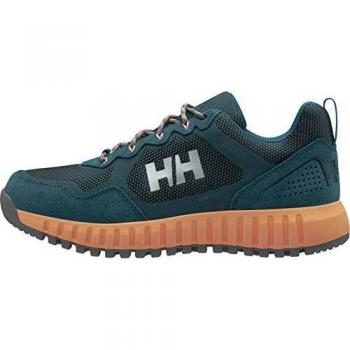 Helly Hansen Monashee Ullr Low HT, Zapatillas para Caminar para Mujer, Deep Lagoon/Heritage Tea, 36 EU