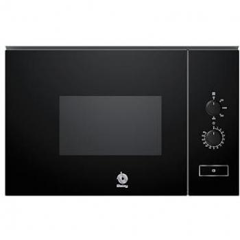 Microondas Integrable 800W Balay 3CP5002N3 sin marco, alto 38 cm, 5 potencias, Aqualisis, Plato giratorio 25,5 cm, Cristal negro