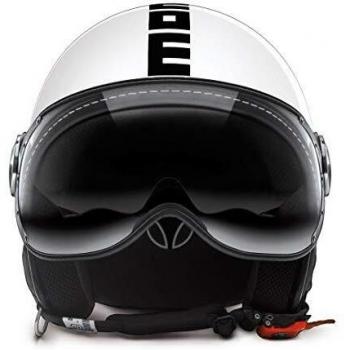 Casco Momo Fighter FGTR Evo blanco cuarzo doble visera talla XXS