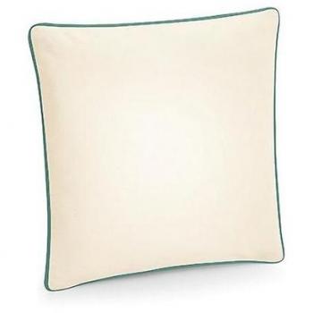 Funda de cojín de algodón Westford Mill Verde Natural/Salvia One Size