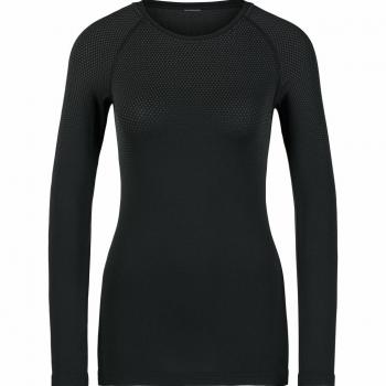 Camiseta de manga larga para mujer ODLO Performance Light Eco negra