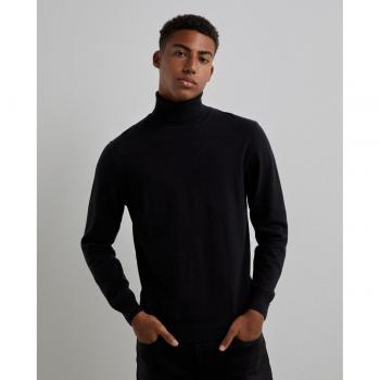 Easy Wear - Jersey de hombre con cuello vuelto, tejido suave, ajuste regular, disponible en varios colores y tallas