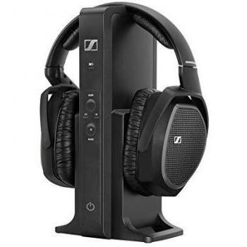 Sennheiser RS 175 Circumaural Diadema Negro RS 175, Circumaural, Diadema, Inalámbrico, 17-22000 Hz, 114 dB, Negro