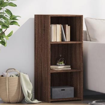 Aparador de Madera Multicapa Marrón Roble 40x41x93 cm