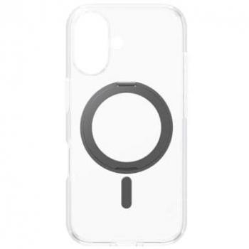 Funda Protectora CARE by PanzerGlass para iPhone 16 con Soporte y MagSafe, Transparente/Negra