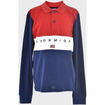 La Ormiga - Polo de niño azul marino de algodón