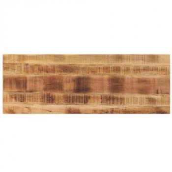 Tablero de mesa rectangular de madera maciza de mango 140x60x1,5 cm