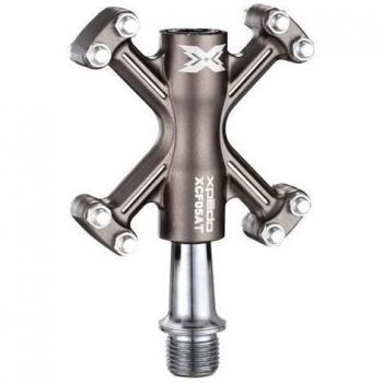 Xpedo MTB Pedales para bicicleta de ciudad xcf-05 CF 5 Gray 210 g