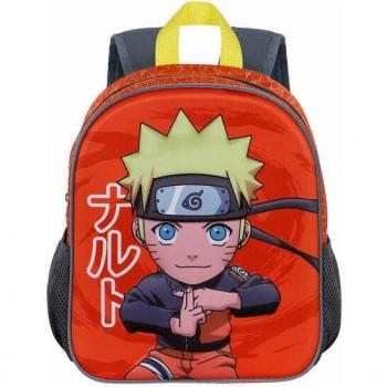 Mochila 3D Chikara Naruto Shippuden Karactermania Roja 31cm