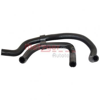 Tubería de Radiador Metzger 2420487 para Audi A3, TT, Seat León, Toledo, Skoda Octavia y VW Golf