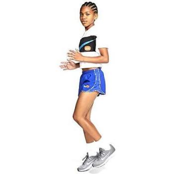 NIKE CT8987-433 Pantalones Cortos para Correr, Hyper Blue/Emerald Rise, M Girls