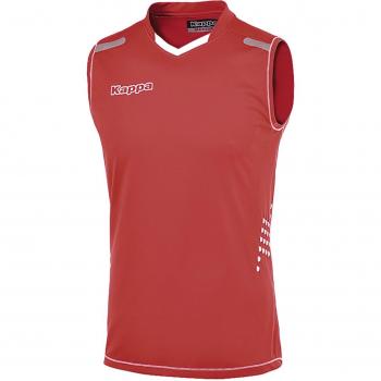 Kappa Borka tee Sleeveless Camiseta Sin Mangas, Hombre, Rojo, 4XL