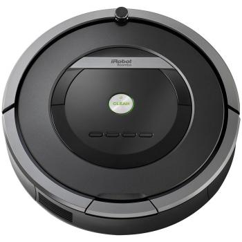 iRobot Roomba 871 Robot Aspirador Potente, Rendimiento de Limpieza, Sensores de Suciedad Dirt Detect, Todo Tipo de Suelos, Programable, Óptimo para el Pelo de Mascotas, 240 W, 61 Decibeles, Gris