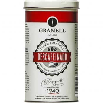 Granell Descafeinado Gourmet Café Molido en Lata - 250 gr