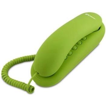 SPC Telecom TEL303016V - Teléfono fijo, color verde