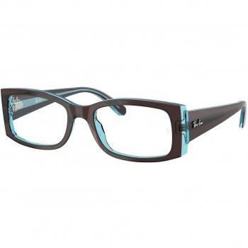 Ray-Ban RX5434F Miriam Asian Fit 8366 Women's Eyeglasses Brown Size 54 (Frame Only) - Blue Light Block Available